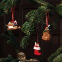 Nostalgic Ornaments Set Di Addobbi Motivo Regali, Multicolore, 3 Pezzi, 6,3 Cm