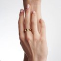 Anello In Bronzo Dorato