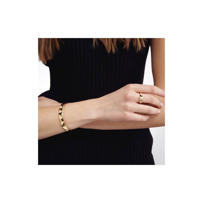 Anello In Bronzo Dorato