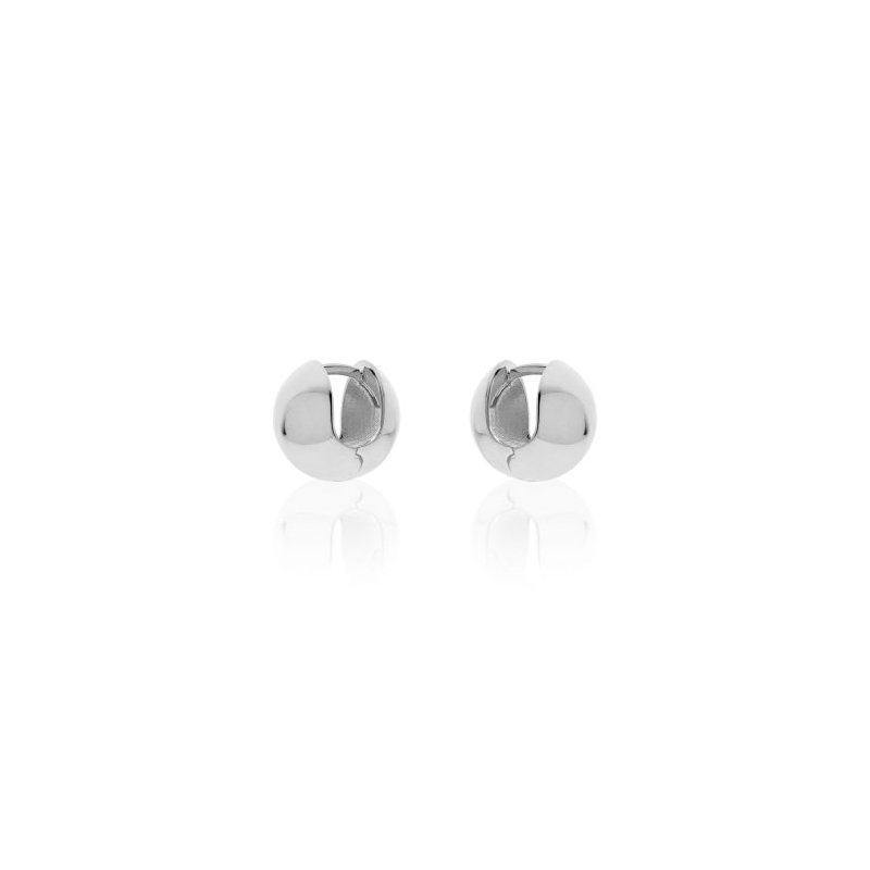 Cerchietti Bombati In Argento Boule
