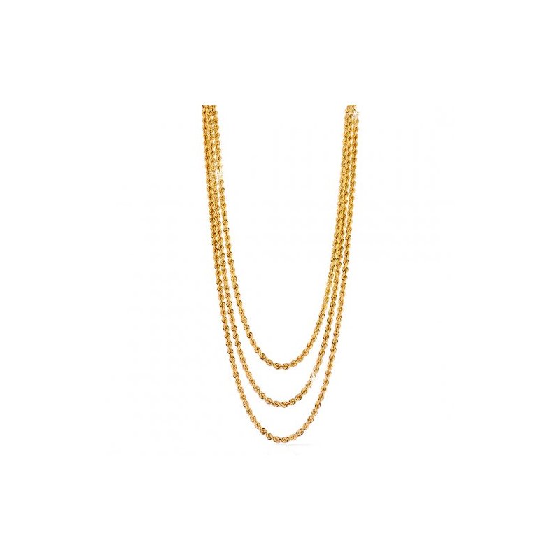 Collana In Bronzo Dorato