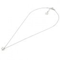 Collana Cubic Zirconia Maxi In Argento Bianco