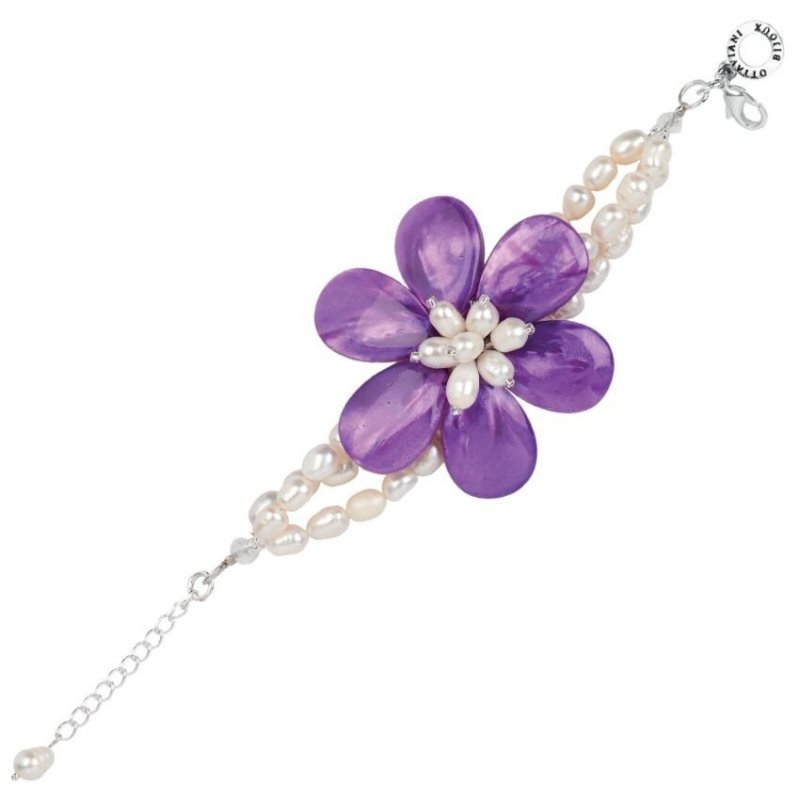Ottaviani - Bracciale Con Perle - Pietre Dure