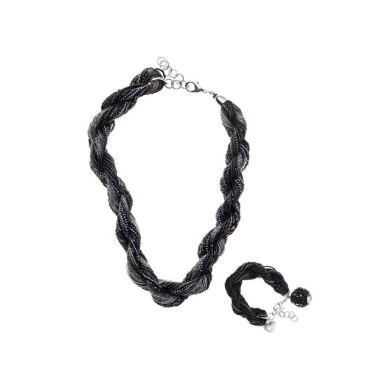 Ottaviani - Collana Torchon - Cristalli - Perline