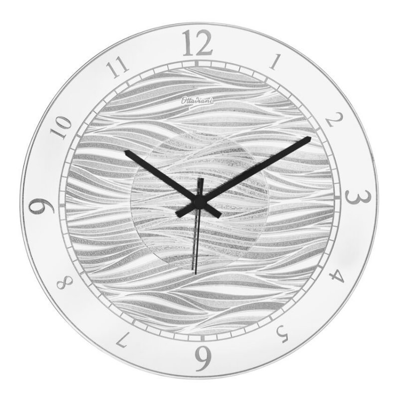 Ottaviani - Orologio Da Parete - Mare - Argento
