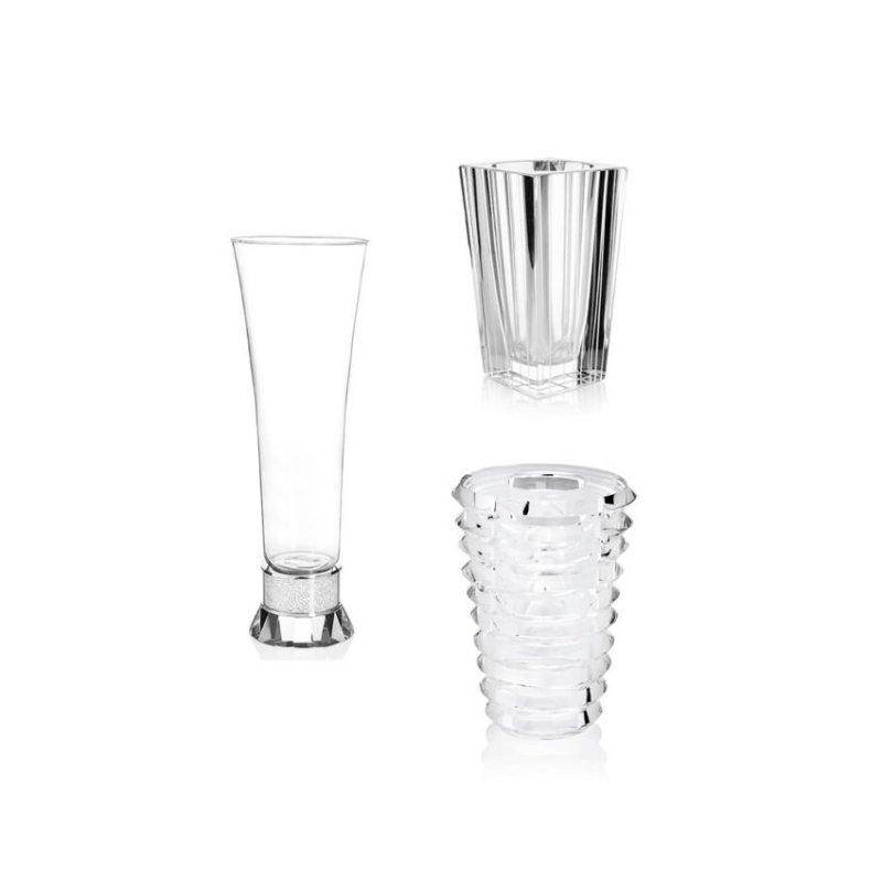 Ottaviani - Vaso Square H18 - Cristallo