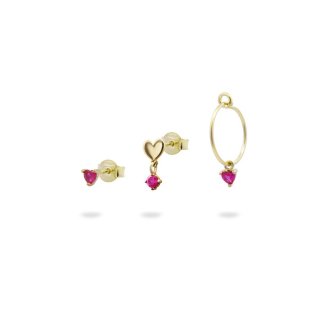 Rue Des Mille - Orecchini Shapes - Argento - Zirconi