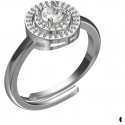 Boccadamo - Anello Sophie - Argento - Zirconi