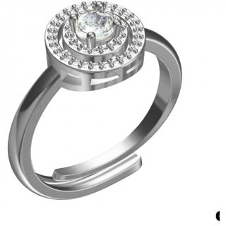 Boccadamo - Anello Sophie - Argento - Zirconi