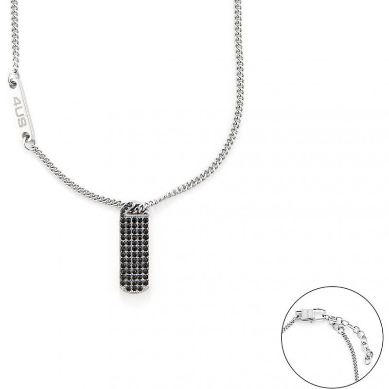 Collana Uomo Gioielli 4Us Cesare Paciotti 4Ucl6346