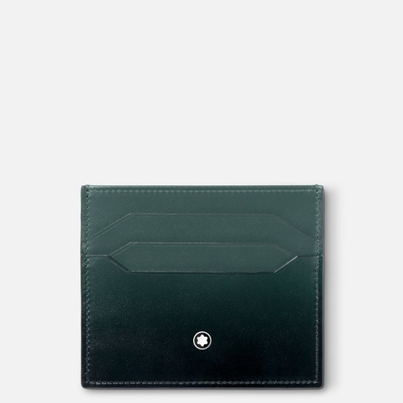 Montblanc - Porta Carte Meisterstück - Pelle - Verde