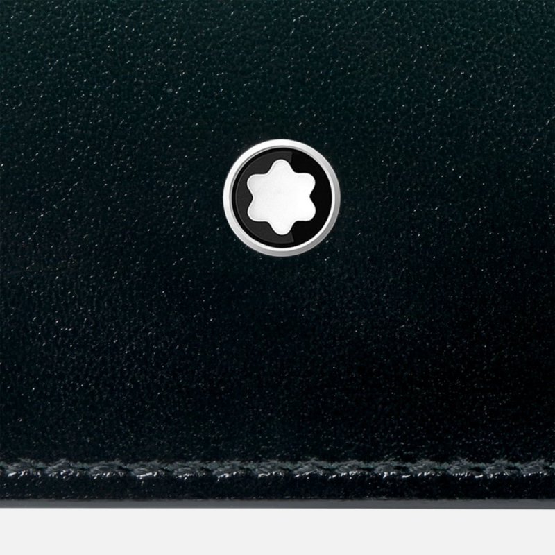 Montblanc - Porta Carte Meisterstück - Pelle - Verde