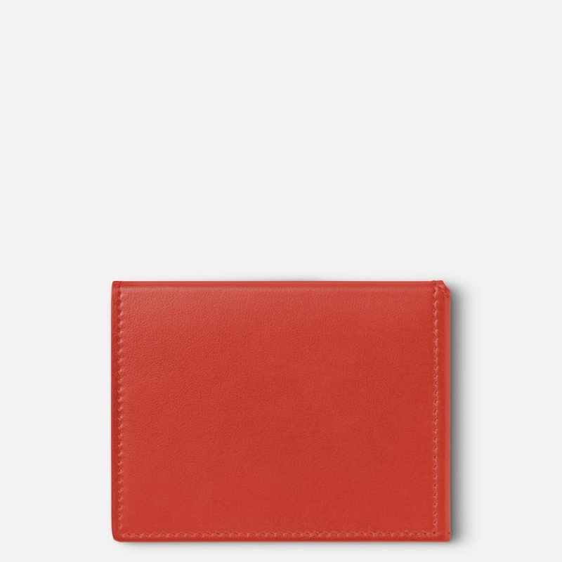 Montblanc - Porta Carte Trio Soft - Corallo