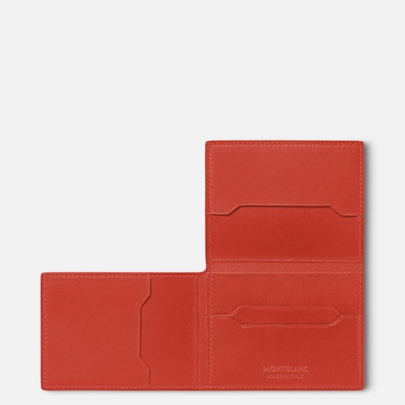 Montblanc - Porta Carte Trio Soft - Corallo