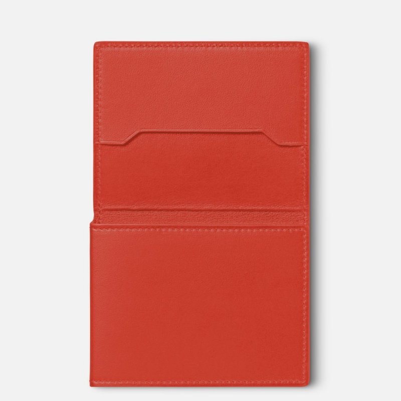 Montblanc - Porta Carte Trio Soft - Corallo