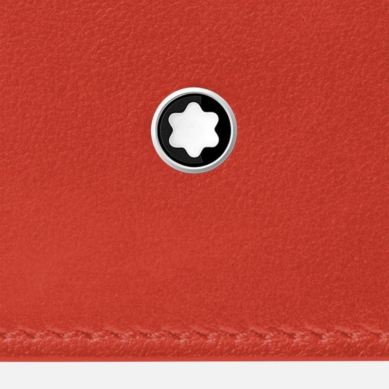 Montblanc - Porta Carte Trio Soft - Corallo