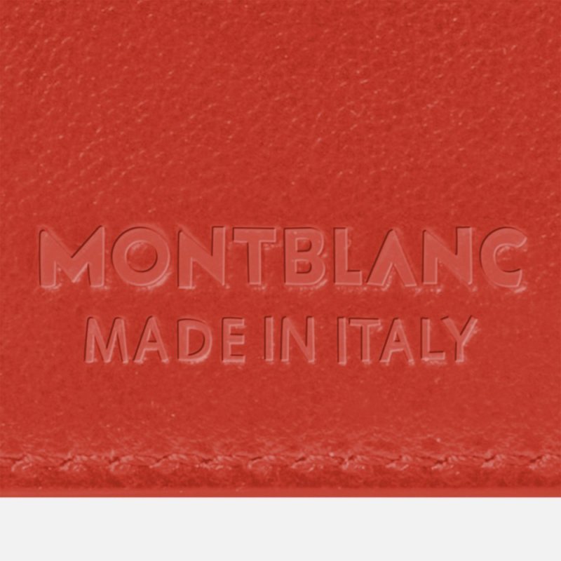 Montblanc - Porta Carte Trio Soft - Corallo