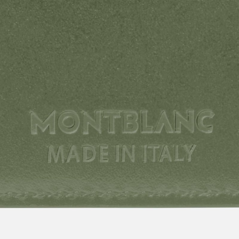 Montblanc - Portafoglio Meisterstück - Pelle Lucida - Clay