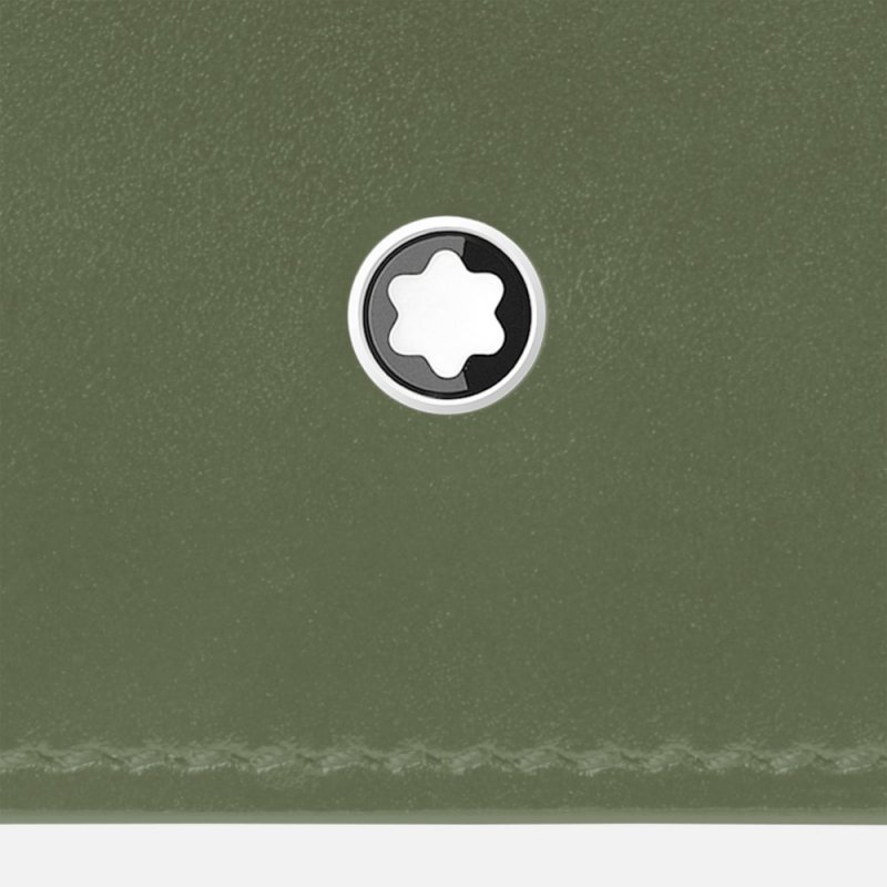 Montblanc - Portafoglio Meisterstück - Pelle Lucida - Clay