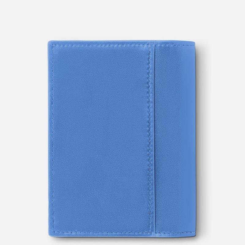 Montblanc - Porta Carte Meisterstück - Pelle - Blu