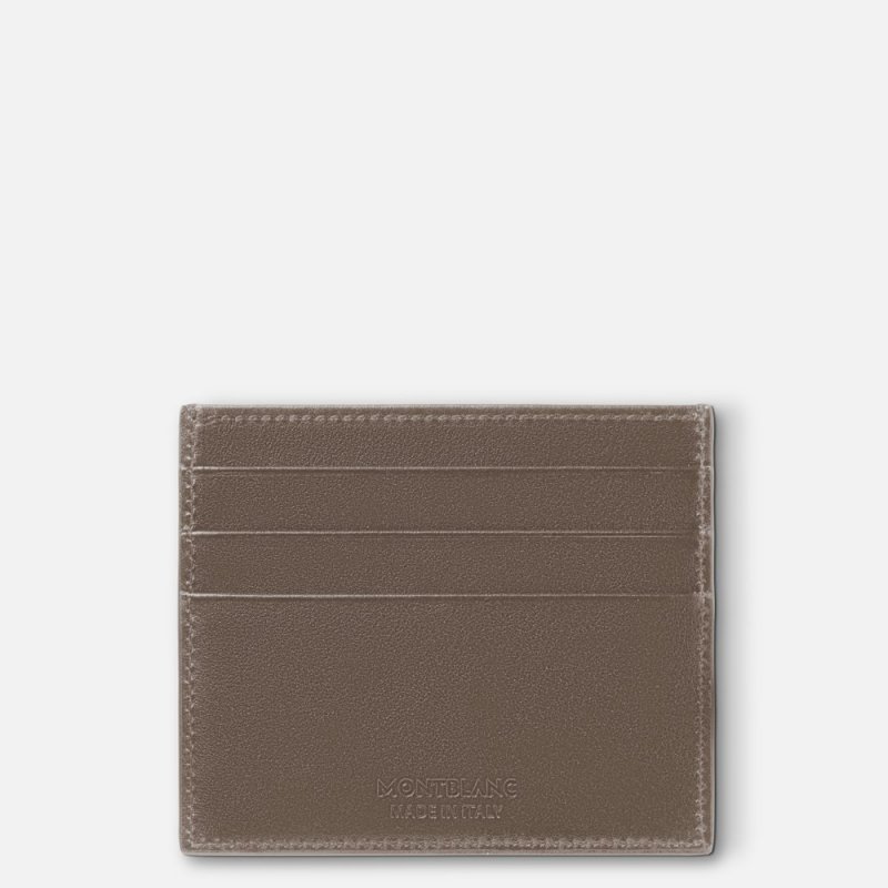 Montblanc - Porta Carte Meisterstück - Pelle - Mastice