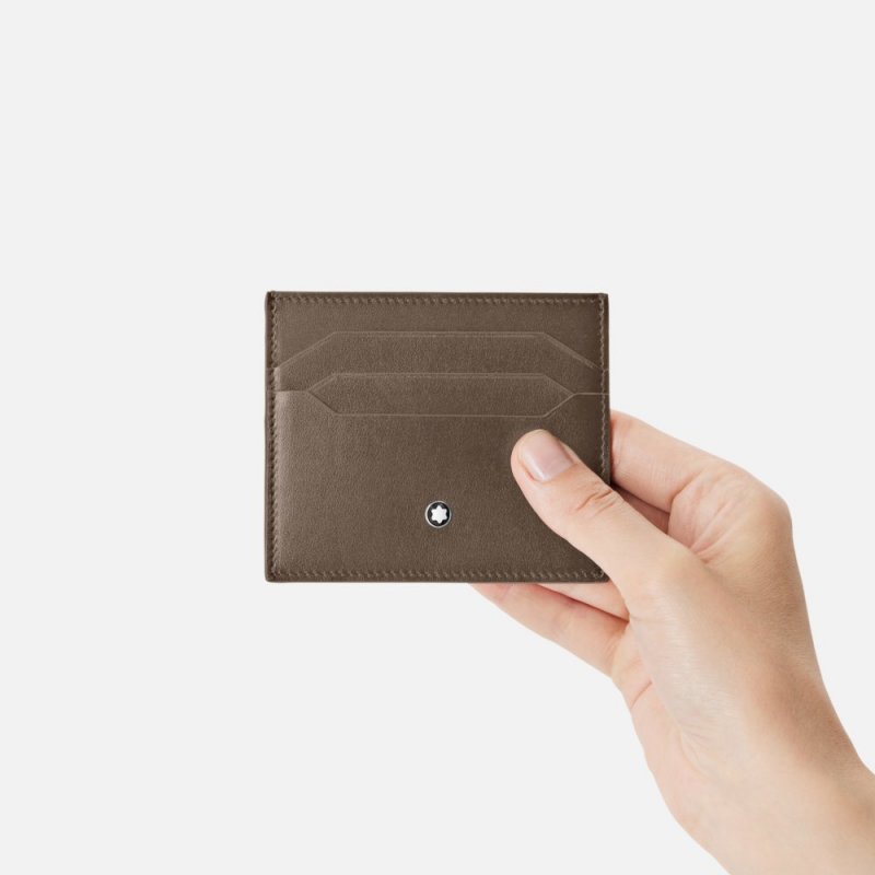 Montblanc - Porta Carte Meisterstück - Pelle - Mastice