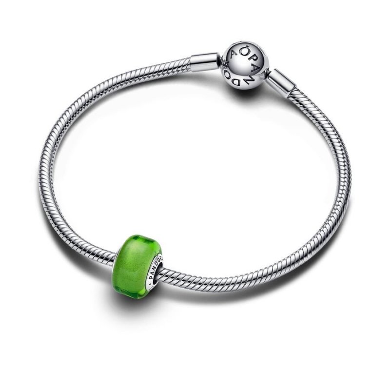 Charm Mini Vetro di Murano Verde