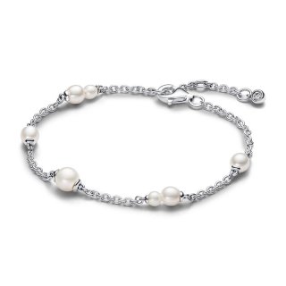 Bracciale Catena Con Perle d’Acqua Dolce Coltivate