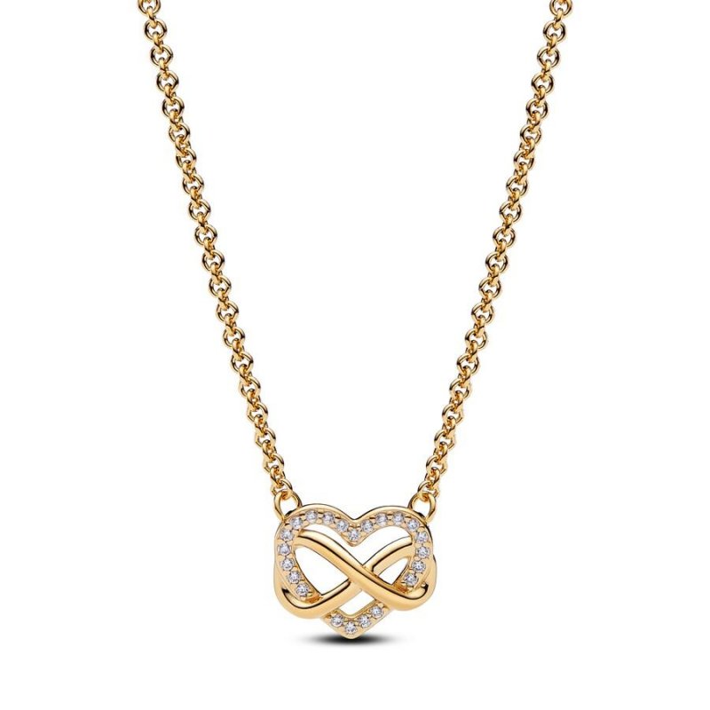 Collana Cuore Infinito Pietre Luminose