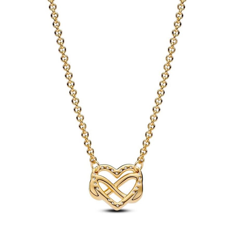 Collana Cuore Infinito Pietre Luminose