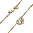 Collana Cuore Infinito Pietre Luminose