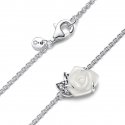 Collana Rosa Bianca