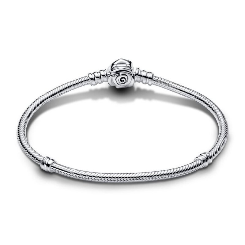 Bracciale con Chiusura a Rosa