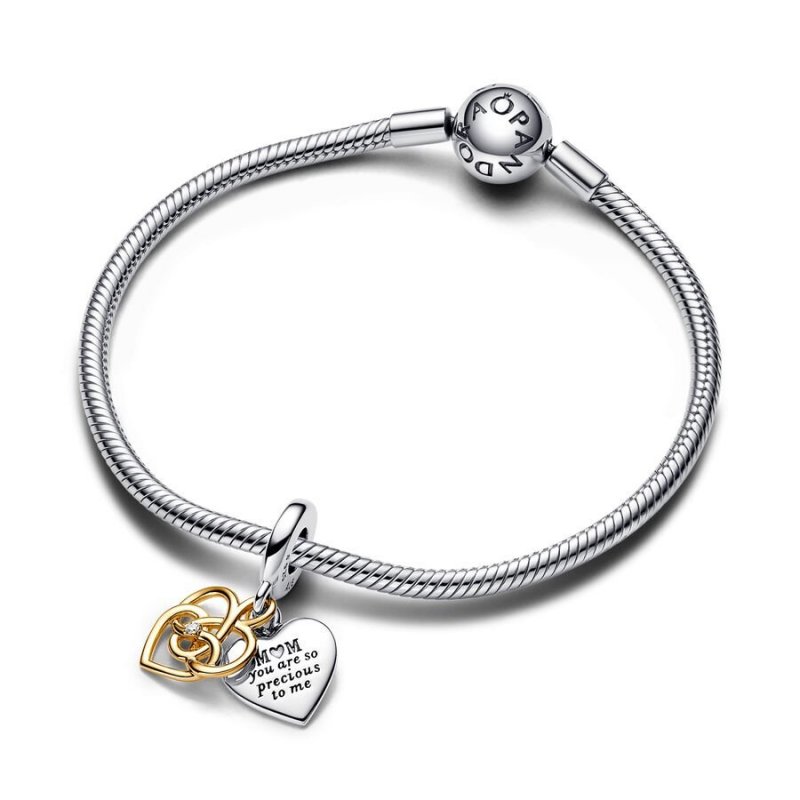 Charm Pendente Mamma Sei Preziosa da incidere