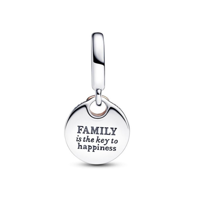 Charm Pendente Chiave Della Felicità
