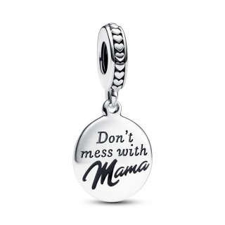 Charm Pendente “Don’t’ Mess with Mama” da incidere
