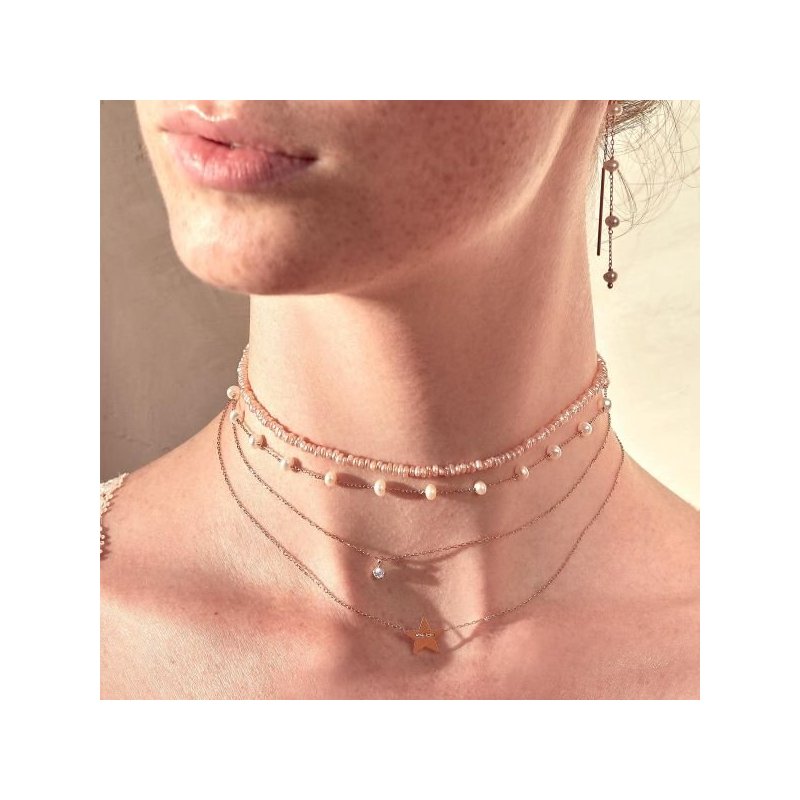 Girocollo 18Kt Perle
