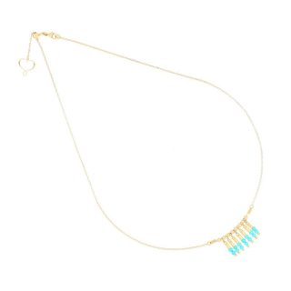 Girocollo Mia Africa Turchese Pendente