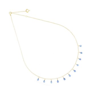 Maman Et Sophie - Girocollo Drops - Oro 18Kt - Zaffiri
