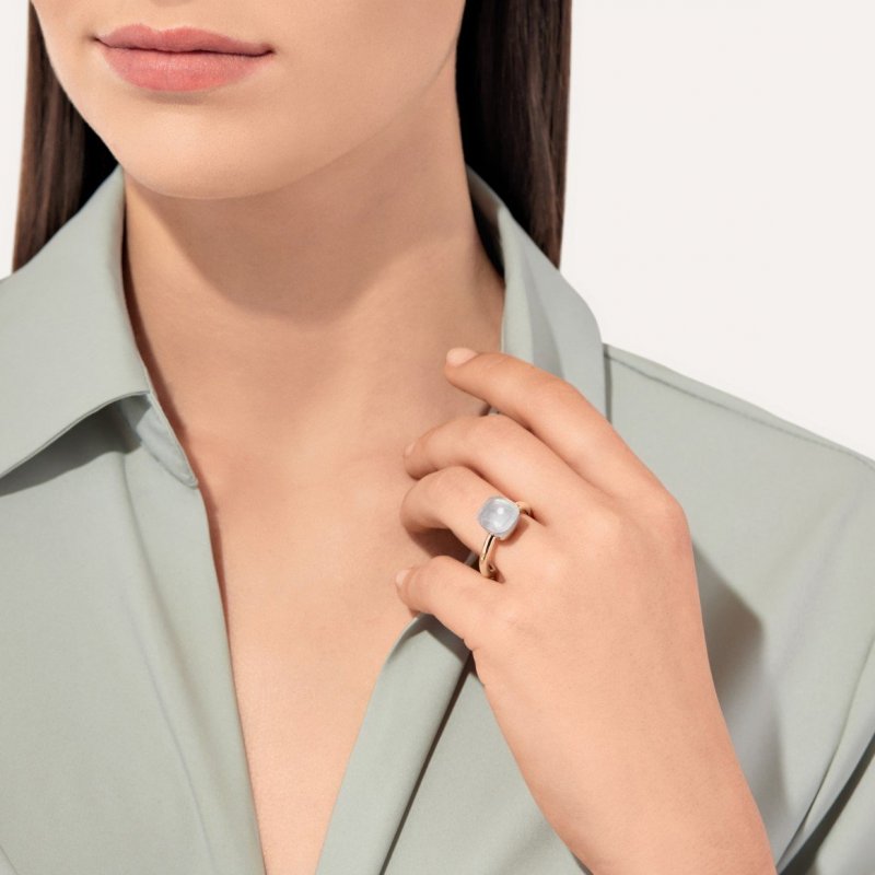 Pomellato - Anello Nudo Classic - Oro Rosa - Topazio