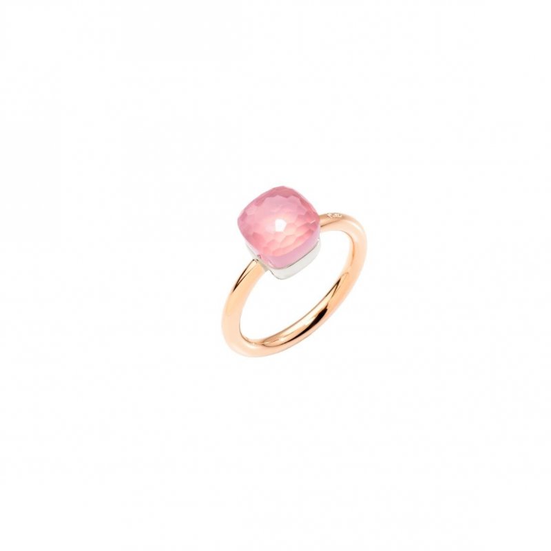 Pomellato - Anello Nudo Petit - Quarzo Rosa