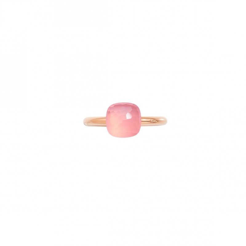 Pomellato - Anello Nudo Petit - Quarzo Rosa