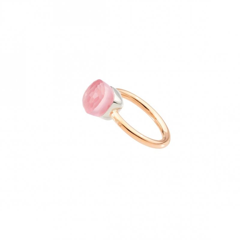 Pomellato - Anello Nudo Petit - Quarzo Rosa