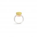 Pomellato - Anello Nudo Maxi - Oro Rosa - Quarzo
