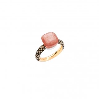 Pomellato - Anello Nudo Classic - Oro Rosa - Adularia