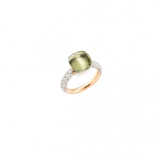 Pomellato - Anello Nudo Classic - Oro Rosa - Prasiolite