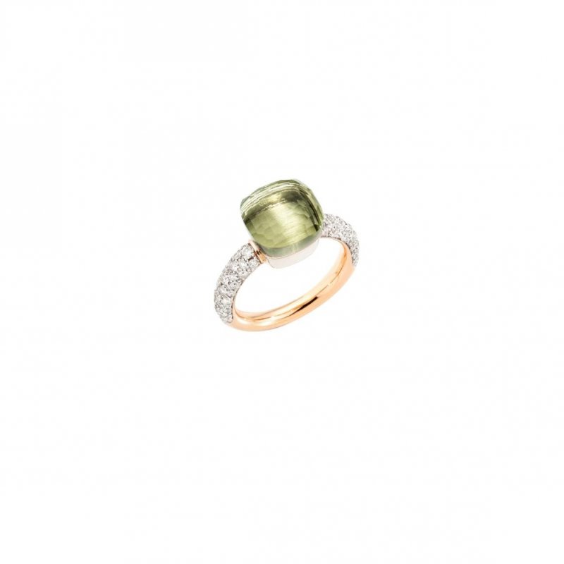 Pomellato - Anello Nudo Classic - Oro Rosa - Prasiolite