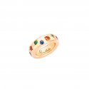 Pomellato - Anello Iconica Slim - Oro Rosa - Gemme
