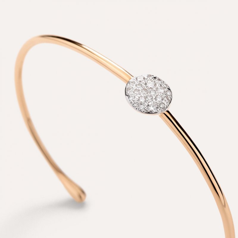 Pomellato - Bracciale Sabbia - Oro Rosa - Diamante