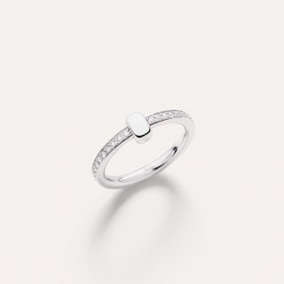 Pomellato - Anello Together - Oro Bianco - Diamanti